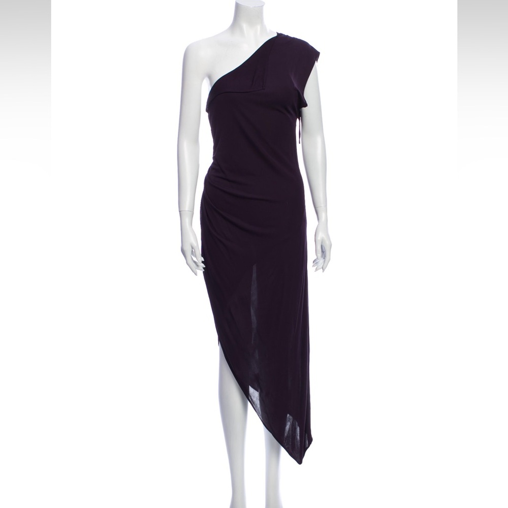 3.1 Phillip Lim One shoulder long dress size medium navy blue